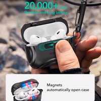 ESR Cyber ​​FlickLock MagSafe Ümbris jaoks AirPods Pro 3 - must