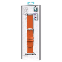 Benks Vintage Leather Watch Band jaoks Apple Watch 42/44/45/49 biały