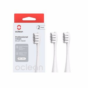 Oclean Professional Clean P1C10 elektrilise hambaharja vahetusotsikud, 2 tk – hallid