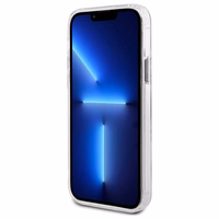 Karl Lagerfeld IML Metal Choupette Head MagSafe iPhone 12 Ümbris - valge