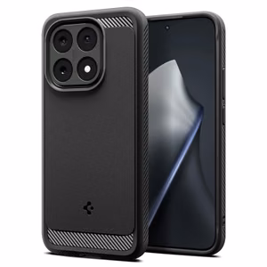 Spigen Rugged Armor Ümbris jaoks Xiaomi 15T - must