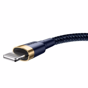 Baseus Cafule Lightning cable 1.5A 2m (Kuldne+Dark sinine)