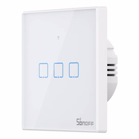 Nutikas Lüliti WiFi + RF 433 Sonoff T2 EU TX (3-channel) updated
