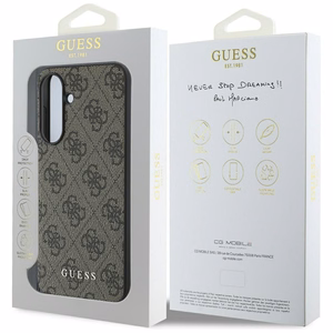 GUESS ümbris jaoks SAMSUNG A36 GUHCSA36GF4GBR (PU 4G Charm) brown