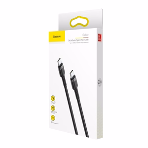 USB kaabel Baseus Cafule PD60W Type-C 2.0m hall-must CATKLF-HG1