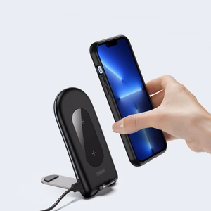 Беспроводное зарядное устройство Duzzona "W2" чёрное 15W