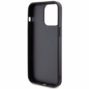 Guess Rhinestone Metal Logo ümbris jaoks iPhone 15 Pro - kollane