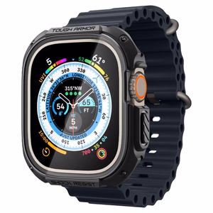 Spigen Tough Armor ümbris mudelile Apple Watch Ultra 49 mm, must