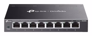 TP-Link Omada ES208G network switch Managed L2 Gigabit Ethernet (10/100/1000) must
