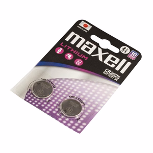 MAXELL liitiumelement LITHIUM CR2025 2 tk. 3V