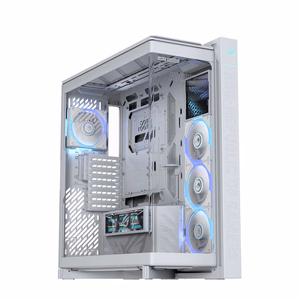 ASUS ROG CRONOX GR801 CURVE TG ARGB keskmõõdus tornkorpus, valge