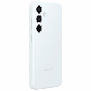Samsung Silicone Cover jaoks Samsung Galaxy S24 Plus valge