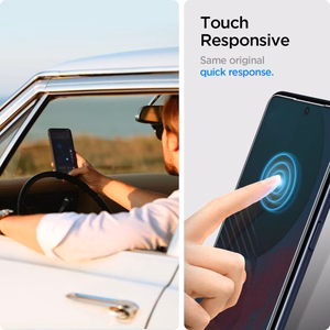 SPIGEN Karastatud klaas GLAS.TR ”EZ FIT” 2-pack jaoks SAMSUNG M54 5G läbipaistev