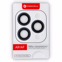 Camera glass to iPhone 15 Pro / 15 Pro Max Forcell Premium titanium sinine