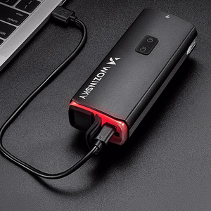 Wozinsky jalgratta esituli USB-C-kaabliga, 3000 lm – must