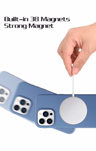 HDD Silikoon MagSafe Ümbris Apple iPhone 17 Pro Max roosa