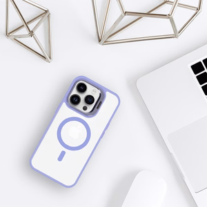 Tel Protect Kickstand Magsafe Ümbris jaoks Iphone 13 Pro light purple