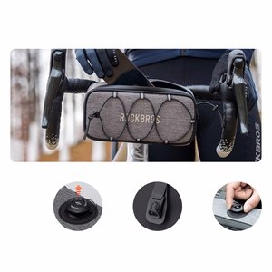 Rockbros TL001 ROAD TO SKY 1.9L veekindel jalgratta juhtraua kott - hall