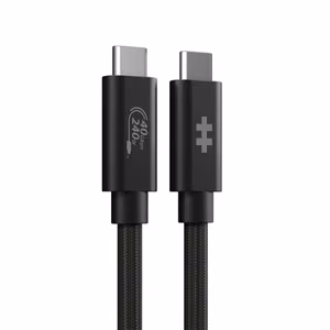 Hyper HyperDrive Next HD6500BKGL – 1.2 m suure jõudlusega USB4 Type-C kaabel