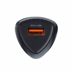 Car laadija Forcell F-Energy Carbon USB A QC3.0 3A 18W CC50-1A must