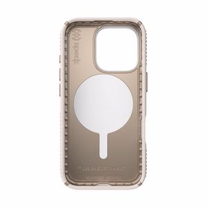 Speck Presidio2 Grip ClickLock & MagSafe ümbris seadmele iPhone 16 Pro, Bleached Bone / Heirloom Gold / Hazel Brown