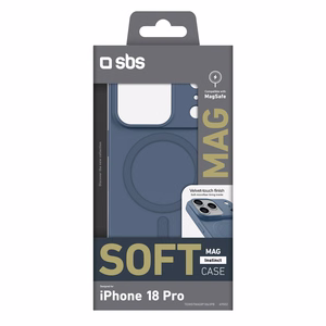 SBS Instinct Mag ümbris mudelile iPhone 18 Pro / 17 Pro, ühildub MagSafe'iga – sinine