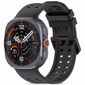 Tech-Protect Silicone Air Strap for Samsung Galaxy Watch Ultra 47mm - Black