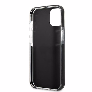 Karl Lagerfeld Karl&Choupette Head чехол для iPhone 13 - чёрный