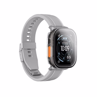 AmazingThing Radix Klaas Ekraanikaitse koos Ümbris jaoks Apple Kell UItra 3 49mm - läbipaistev