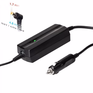 Autolaadija jaoks laptop Akyga AK-ND-35 (19V / 4.74A 90W 4.8 x 1.7mm) HP 1.2m