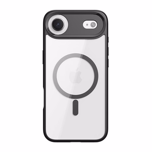 Rock Guard Lens Protection Series Magnetic Ümbris jaoks Iphone 17 Air läbipaistev-must
