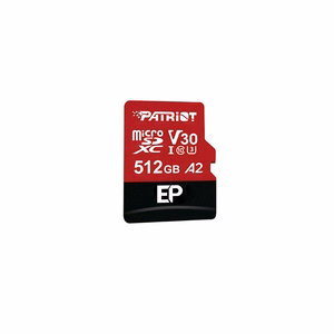 Patriot Memory EP A2 mälukaart 512 GB MicroSDXC V30 U3 Class 10 (PEF512GEP32MCX)