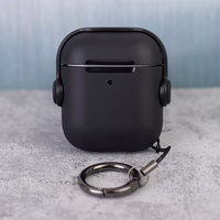 Airpods / Airpods 2 peakomplekti ümbris must