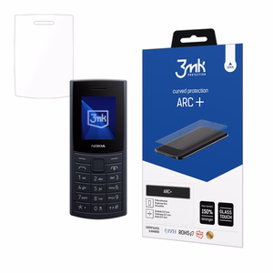 Nokia 110 4G 2023 – 3mk ARC+ telefoni ekraanikaitse