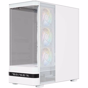 MODECOM Volcano AQ200 ARGB kesktornkorpus, valge