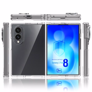 3mk Armor Case ümbris Samsung Galaxy Z Fold 8 Wide'ile, läbipaistev