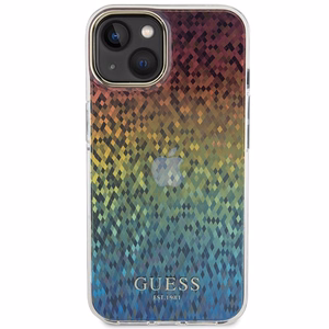 Guess IML Faceted Mirror Disco Iridescent чехол для iPhone 15 - разноцветный