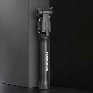 ROCKBROS TM-1701P 80 PSI minipump Presta ja Schrader ventiilidele – värv: must