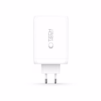 Tech-Protect NC240W-GaN 4-portiline 240W seinalaadija - valge