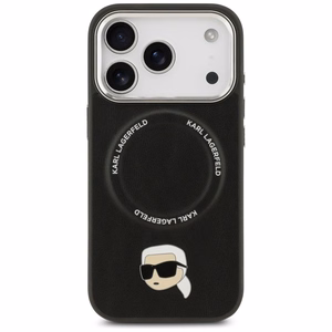 KARL LAGERFELD ümbris jaoks IPHONE 17 Pro Max compatible with MagSafe KLHMP17XPSMLRKLK (PU Karl Pin) must