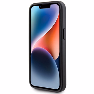 Guess 4G Metal kuldne Logo iPhone 15 Ümbris - hall