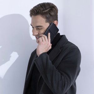 Чехол Nillkin Synthetic Fiber S для Samsung Galaxy S23+ с защитой камеры чёрный