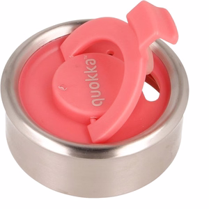 Quokka Boost Coffee Tumbler roostevabast terasest termokruus sõelaga, 400 ml, Eksootiline roosa