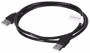 Lanberg CA-USBA-20CU-0010-BK USB kaabel 1m 2.0 USB A must