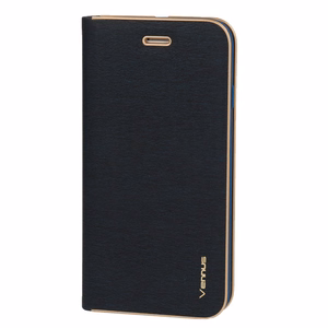 Чехол-книжка Vennus с рамкой для iPhone 12 Mini тёмно-синий