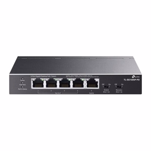 TP-Link TL-SG1005P-PD network switch Gigabit Ethernet (10/100/1000) Power over Ethernet (PoE) must