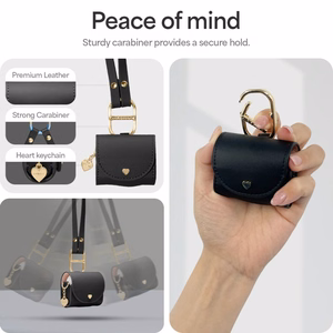 Spigen Cyrill Mini Bag jaoks AirPods 4 - must