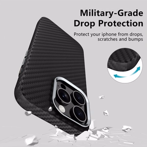 Tech-Protect Ion Carbon MagSafe iPhone 16 Pro Ümbris - Must/Hall