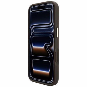Guess Embossed 4G Classic MagSafe-ümbris iPhone 17 Pro Max / 18 Pro Max jaoks, pruun
