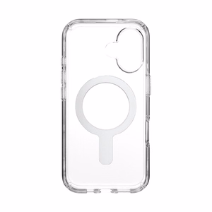 Speck Presidio Perfect-Clear MagSafe'i ja ClickLocki toega ümbris iPhone 16-le, Clear/Chrome